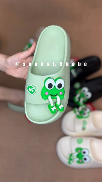 دمپایی قورباغه‌ای یونیک