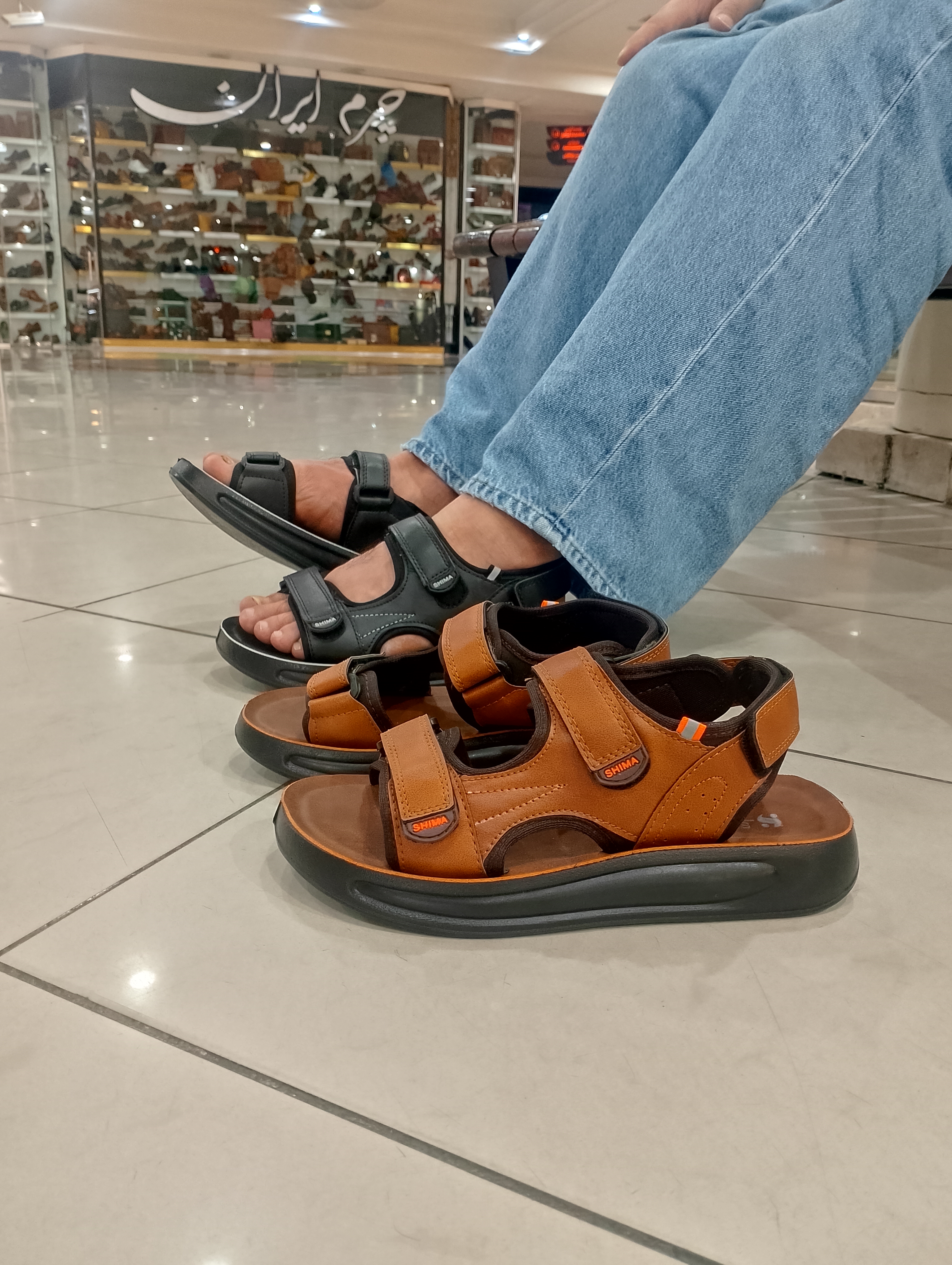 صندل مردانه مدل گیل برت - فروشگاه صندل چوبی